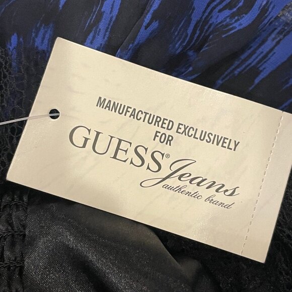 Guess Whimsigoth Fairy Lace Mini Dress Tiered Ruffle Bodycon Tank Y2K Sz XS NWT - Picture 10 of 11